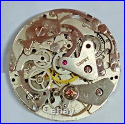 Movement Valjoux 7733 Chronograph & Dial of DOGMA Watch For Repair or Parts