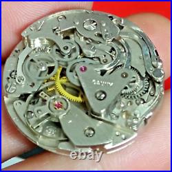 Movement Valjoux 7733 Chronograph & Dial of DOGMA Watch For Repair or Parts