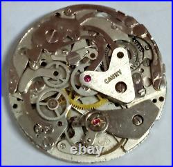 Movement Valjoux 7733 Chronograph & Dial of DOGMA Watch For Repair or Parts