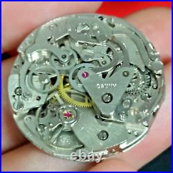 Movement Valjoux 7733 Chronograph & Dial of DOGMA Watch For Repair or Parts