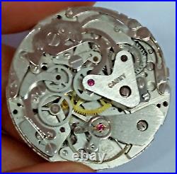 Movement Valjoux 7733 Chronograph & Dial of DOGMA Watch For Repair or Parts