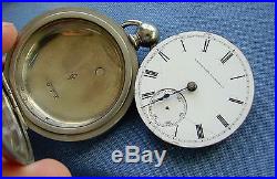 NICE LOT OF 3 ELGIN KEY WIND 18s POCKET WATCHES FOR REPAIR OR PARTS