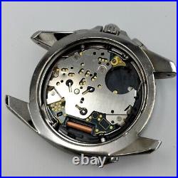 Need Repair Item Fudo Watch Parts Seiko 8B82-0Al0 Dial Case Crown