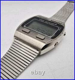 Nelsonic Space Attacker 1981 Game Watch Is Working but For Parts Or Repair