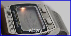 Nelsonic Space Attacker 1981 Game Watch Is Working but For Parts Or Repair