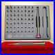 New Watchmakers Assortment Of 56 Tips Stainless Steel Watch Screwdriver Set
