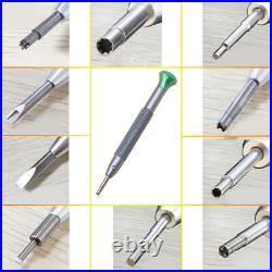 New Watchmakers Assortment Of 56 Tips Stainless Steel Watch Screwdriver Set