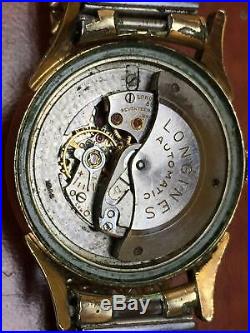 Nice Mens Vintage Longines Automatic Watch For Parts or Repair