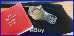 Nice vintage omega seamaster quartz 120m watch NOT WORKING FOR PARTS/REPAIR