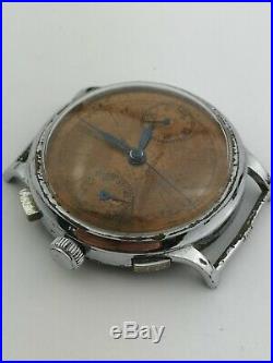Nicolet Vintage 1950s Chronograph Watch For Repair, Parts or Restoration (A96)