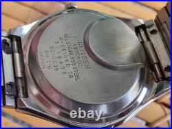 Nos VINTAGE Citizen 50-0038 4-861060 First Solar Power quartz for repair or part