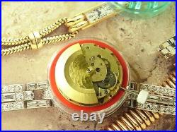 OLD STOCK SWISS AS. 1916 AUTOMATIC WATCH MOVEMENT, STEM Spares Repair