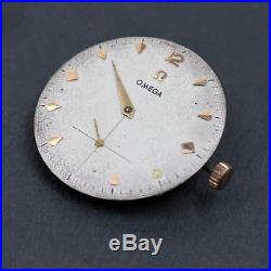 OMEGA DIAL and MOVEMENT CAL. 30T2 HAND WINDING for PARTS or REPAIR