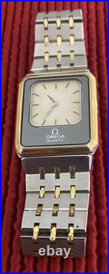 OMEGA EQUINOXE REVERSO WATCH(FOR PARTS/REPAIR) Not working