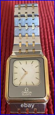 OMEGA EQUINOXE REVERSO WATCH(FOR PARTS/REPAIR) Not working
