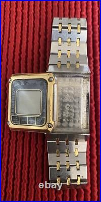 OMEGA EQUINOXE REVERSO WATCH(FOR PARTS/REPAIR) Not working