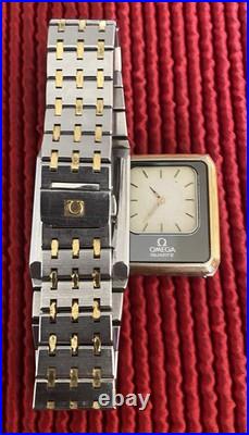 OMEGA EQUINOXE REVERSO WATCH(FOR PARTS/REPAIR) Not working
