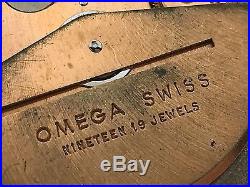 Omega Seamaster Memomatic 166.072 Cal. 980 Project Or Parts For Repair