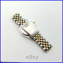 OMEGA SEAMASTER Two Tone Quartz Watch For Parts Or Repair