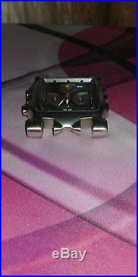 Oakley Minute Machine Titanium Watch/Black Face. For parts or repair
