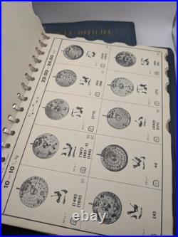 Official Catalogue of Swiss Watch Repair Parts 1 & 2 Watchmakers of Switzerland