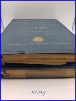 Official Catalogue of Swiss Watch Repair Parts 1 & 2 Watchmakers of Switzerland