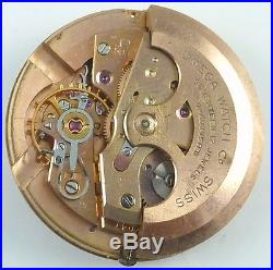 Omega 500 Automatic Partial Watch Movement Parts / Repair