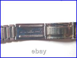Omega 7077 Original S. Steel Bracelet Incomplete Repair Or Spare Parts Ca 1961