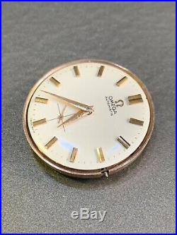 Omega Automatic Movement Cal 491 Running For Parts Repair Vintage Watch