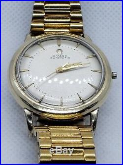 Omega Automatic Vintage Authentic Running With Missing Crown For Parts/repair
