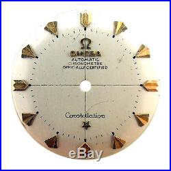 Omega Constellation Vintage Pie Pan Beige Dial Sold As Is For Parts Or Repairs