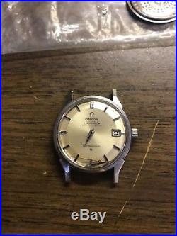 Omega Constellation pie pan 561 168-005 not working, for parts or repair. AS IS