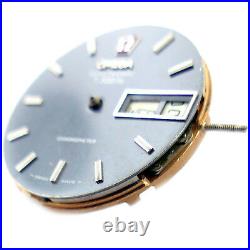 Omega Electronic 300hz Watch Dial And Movement For Parts Or Repairs