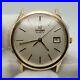 Omega Men’s Gold Tone Swiss Made Quartz Watch FOR PARTS / REPAIR