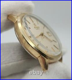 Omega Men's Gold Tone Swiss Made Quartz Watch FOR PARTS / REPAIR