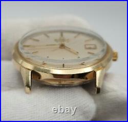 Omega Men's Gold Tone Swiss Made Quartz Watch FOR PARTS / REPAIR