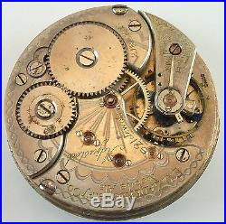 Omega Pocket Watch Movement Grade 21 Jewels Spare Parts / Repair