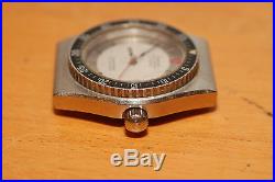 Omega SEAMASTER ELECTRONIC f300Hz 41mm STEEL DIVER RARE MEN WATCH 4 parts repair