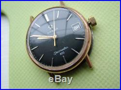 Omega Seamaster 600 Vintage 1960s Cal 611 Black Swiss Watch SPARES REPAIR PARTS