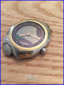 Omega Seamaster Polaris Steel And Gold Watch Head Only Faulty For Parts / Repair