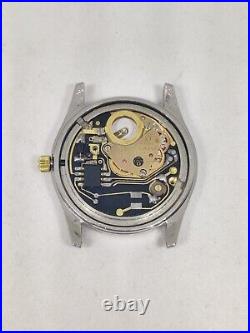 Omega Seamaster Quartz Cal. 1342 Mens Watch Ref. 196.0190 For Parts/Repair