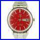 Omega Seamaster Vintage Auto Red Dial Stainless Steel Mens Watch Parts/repairs