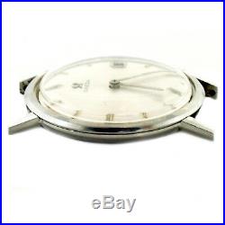 Omega Silver Dial Mens Automatic Stainless Steel Date Watch Head Parts/repairs
