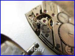 Omega T17 Swiss watch movement dustcover & stem aged dial to repair Omega T17 Swiss watch movement dustcover & stem aged dial to repair
