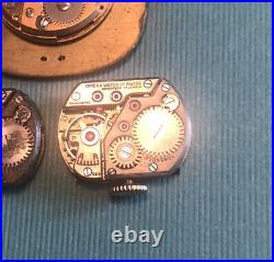 Omega Watch Lot. Non-Running. For Parts or Repair. 8 Diamonds. 1 Mens, 2 Womens