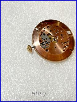 Omega Watch Movement 10158603 Automatic 17 Jewels Crown Watchmaker Repair Parts