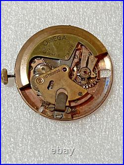 Omega Watch Movement 10158603 Automatic 17 Jewels Crown Watchmaker Repair Parts