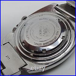 Orient 3 Star Crystal Automatic Mercedes Race Watch 21J 46943 PARTS REPAIR