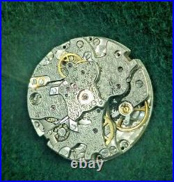 Orig Cartier chronograph watch movement parts repair project cal 205