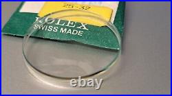 Original Rolex Crystal 25 32 GENUINE open for watch repair